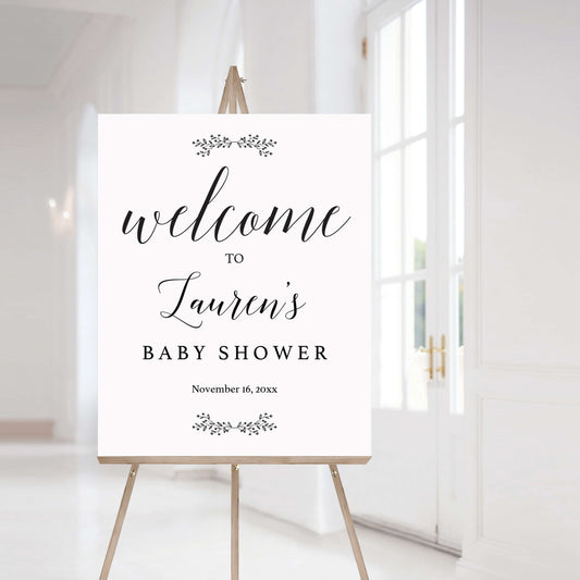 Elegant Baby Shower Signs Bundle  Instant download – LittleSizzle