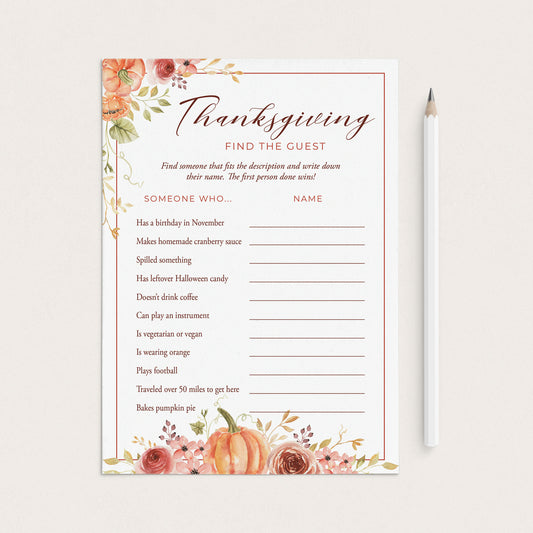 Thanksgiving Game, 2022 Thanksgiving Game, Group Game, Office Party Game,  Icebreaker, Pass the Present Game, Instant Download