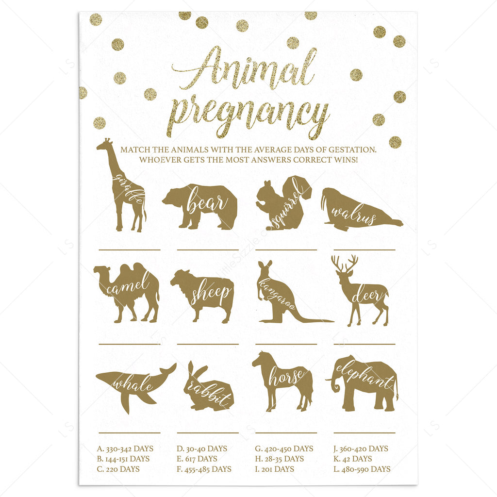 how-long-is-each-animal-pregnant-baby-shower-game-printable-gold