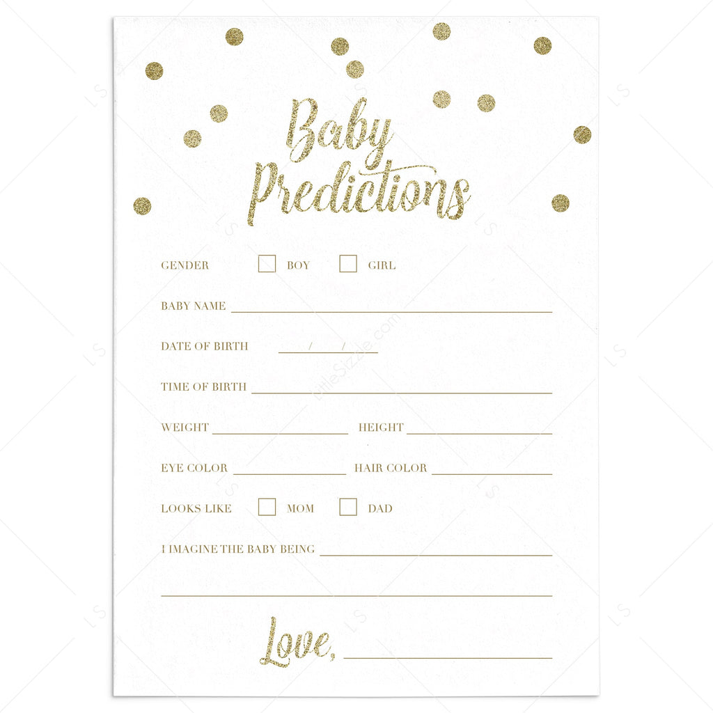 gold-baby-prediction-quiz-for-virtual-baby-shower-instant-download