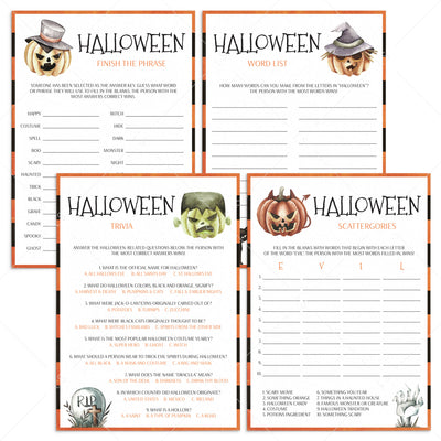 Adult Halloween Party Game | What's On Your Phone Printable – LittleSizzle