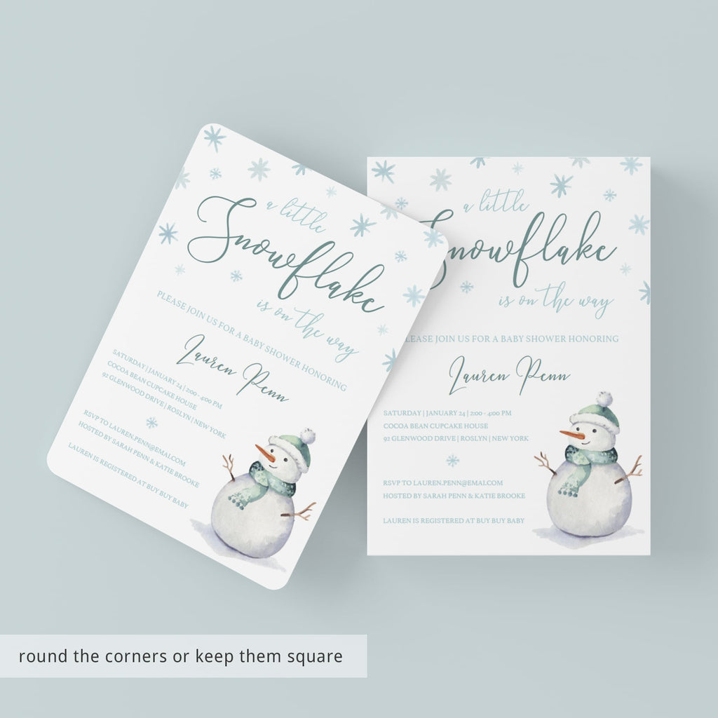 handwritten baby shower invitations