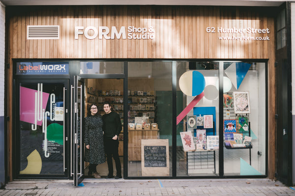 Form Shop & Studio, Humber Street shop frontage