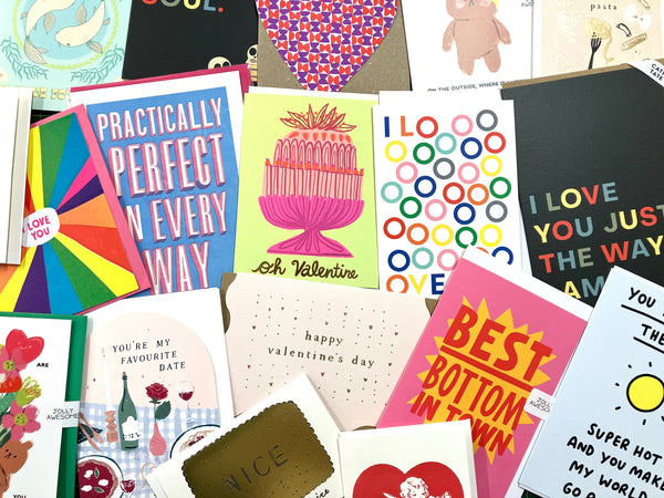 Valentine's Day greetings cards