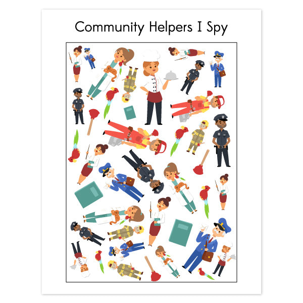 community helpers worksheets simple everyday mom