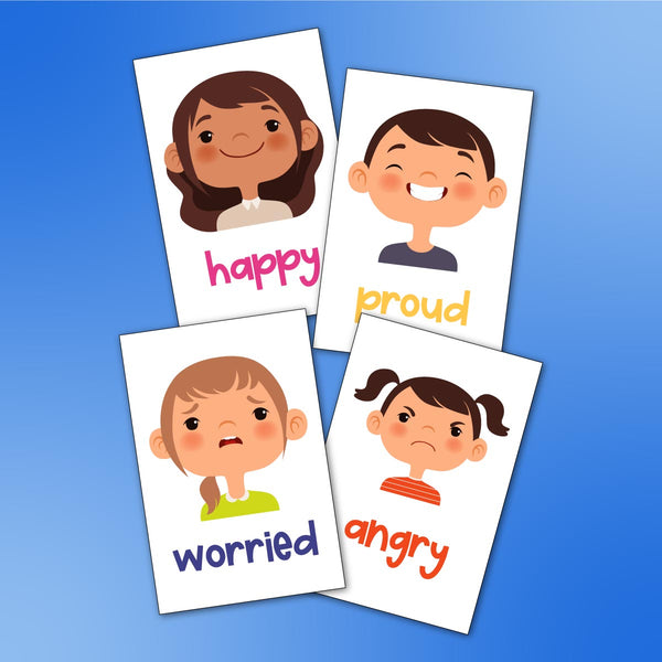 Emotions Flashcards – Simple Everyday Mom