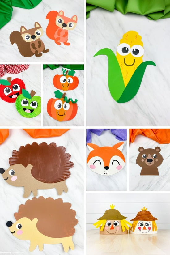 Cute Handprint Hedgehog Craft For Kids [Free Template]