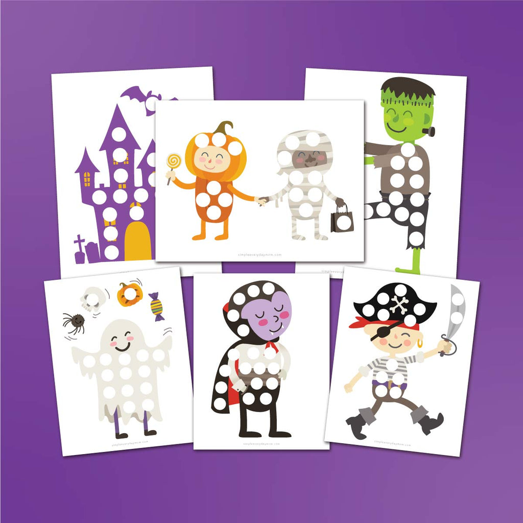 Halloween Do A Dot Printables Simple Everyday Mom