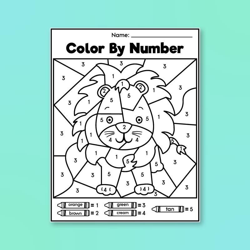 pre-k-color-worksheets