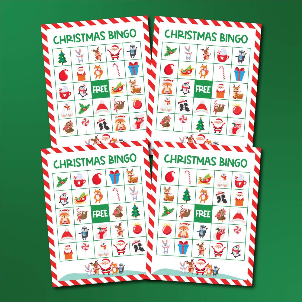 Christmas Bingo Printables For Kids Simple Everyday Mom