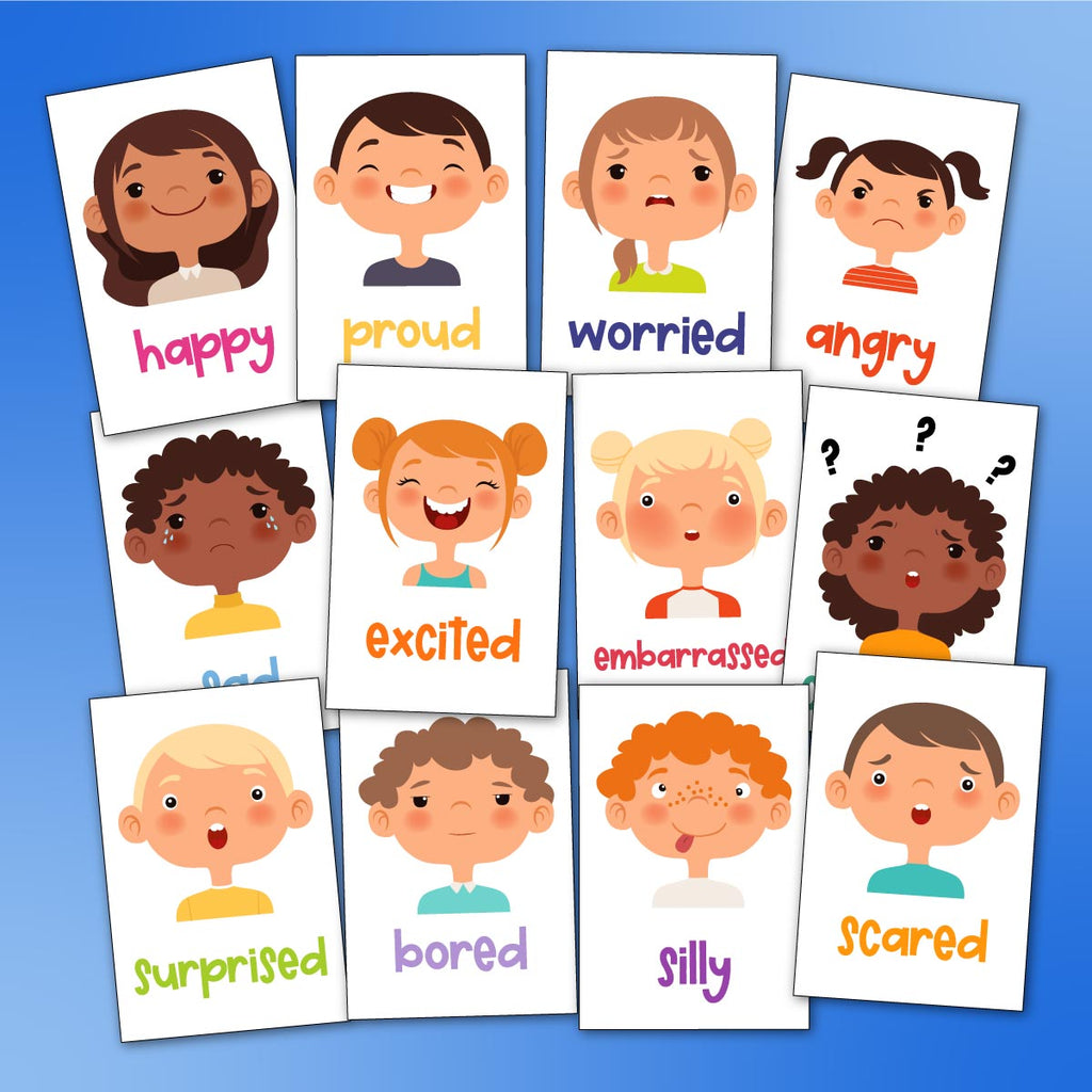 Emotions Flashcards – Simple Everyday Mom