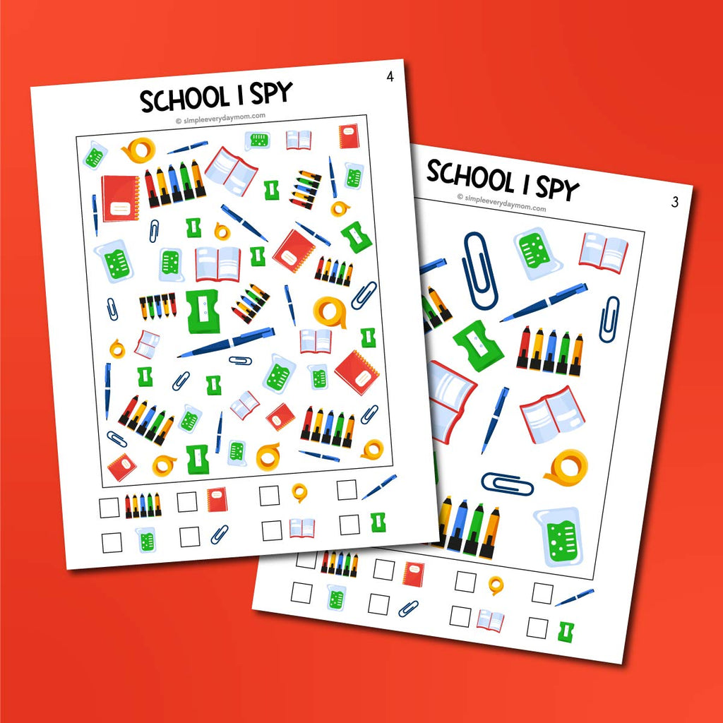 school i spy printables simple everyday mom