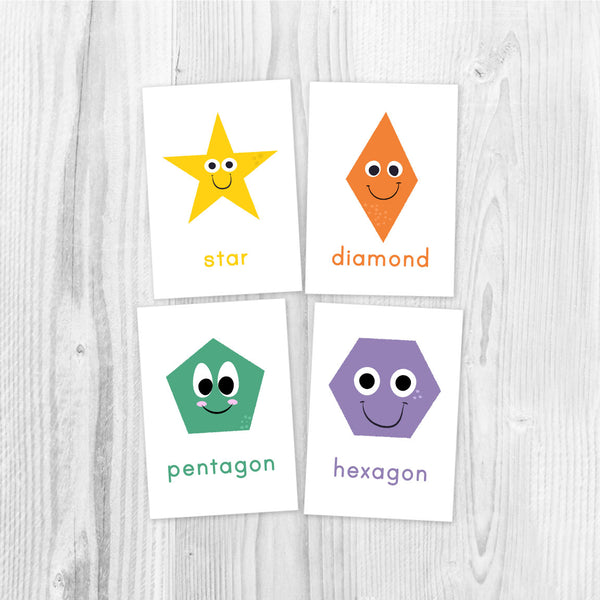 Shapes Flashcards – Simple Everyday Mom