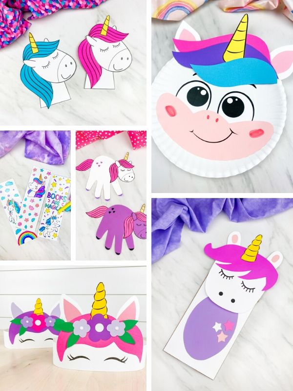 Unicorn Crafts for Kids - 25 of the Cutest Unicorn Arts and Crafts Ideas -  Messy Little Monster