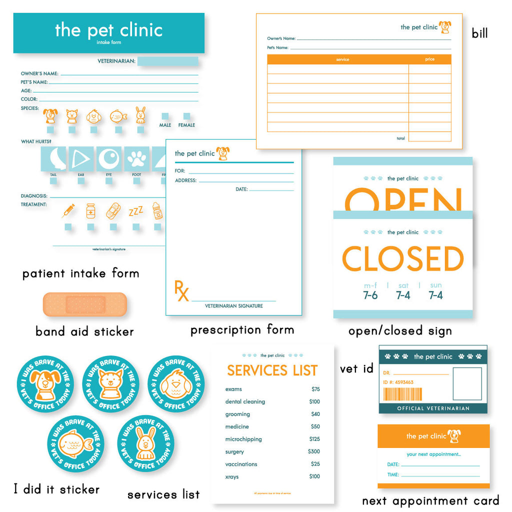 Play Vet Clinic Printables Simple Everyday Mom