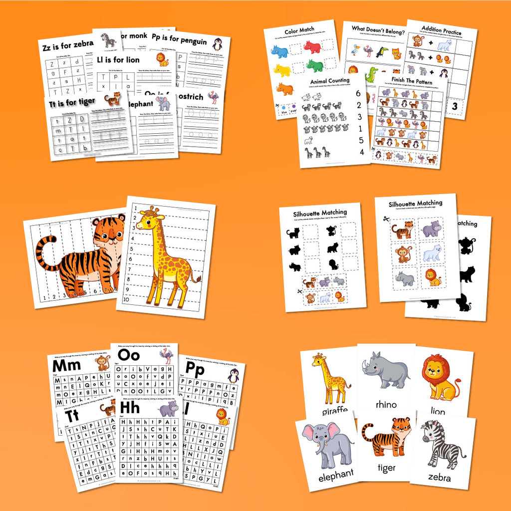 Zoo Animal Printables For Kids – Simple Everyday Mom