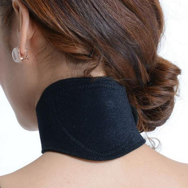 2016 Tourmaline Neck Belt Guard Self-heating Brace Magnetic Therapy Wrap Protection Neck Braces