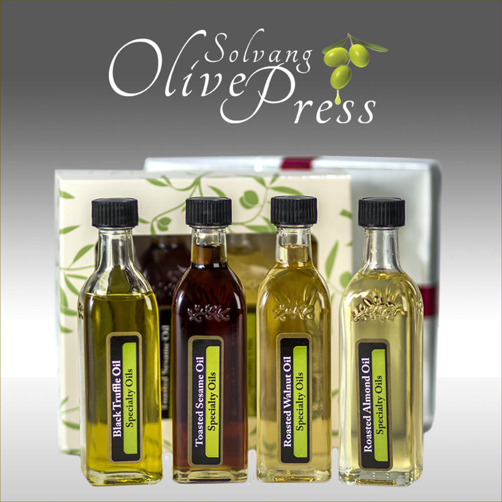 Gourmet Specialty Oils Set of 4 Solvang Olive Press