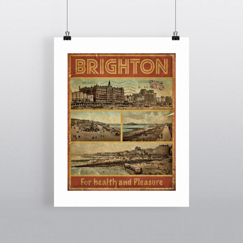 Brighton Framed print 
