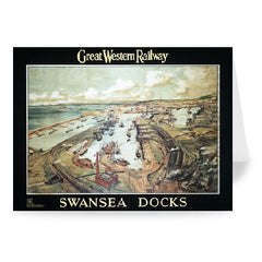 Swansea railway posters www.LoveYourLocation.co.uk