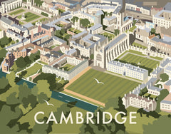 Cambridge Dave Thompson art and gifts available at www.LoveYourLocation.co.uk