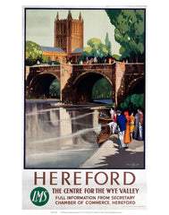 Hereford railway posters www.LoveYourLocation.co.uk