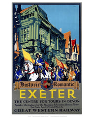 Exeter railway posters www.LoveYourLocation.co.uk 