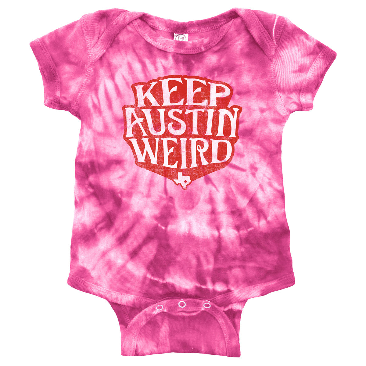 Keep Austin Weird® Tie-Dye Bottle Opener Drink Sleeve