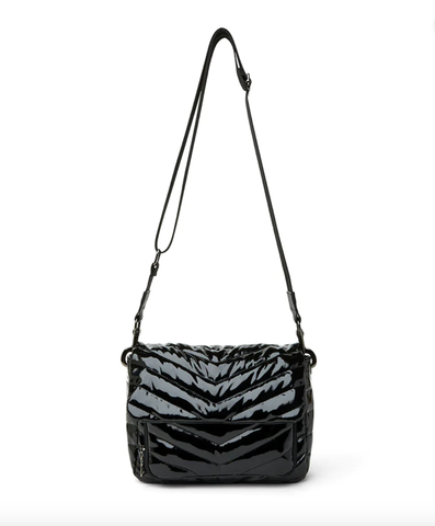 Best Shiny Black In-Style Crossbody Bags for 2024 - The Muse