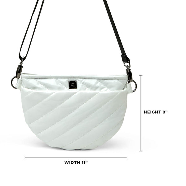 THINK ROYLN Biba Tote - Large (Dark Nude Patent) Handbags - Yahoo Shopping