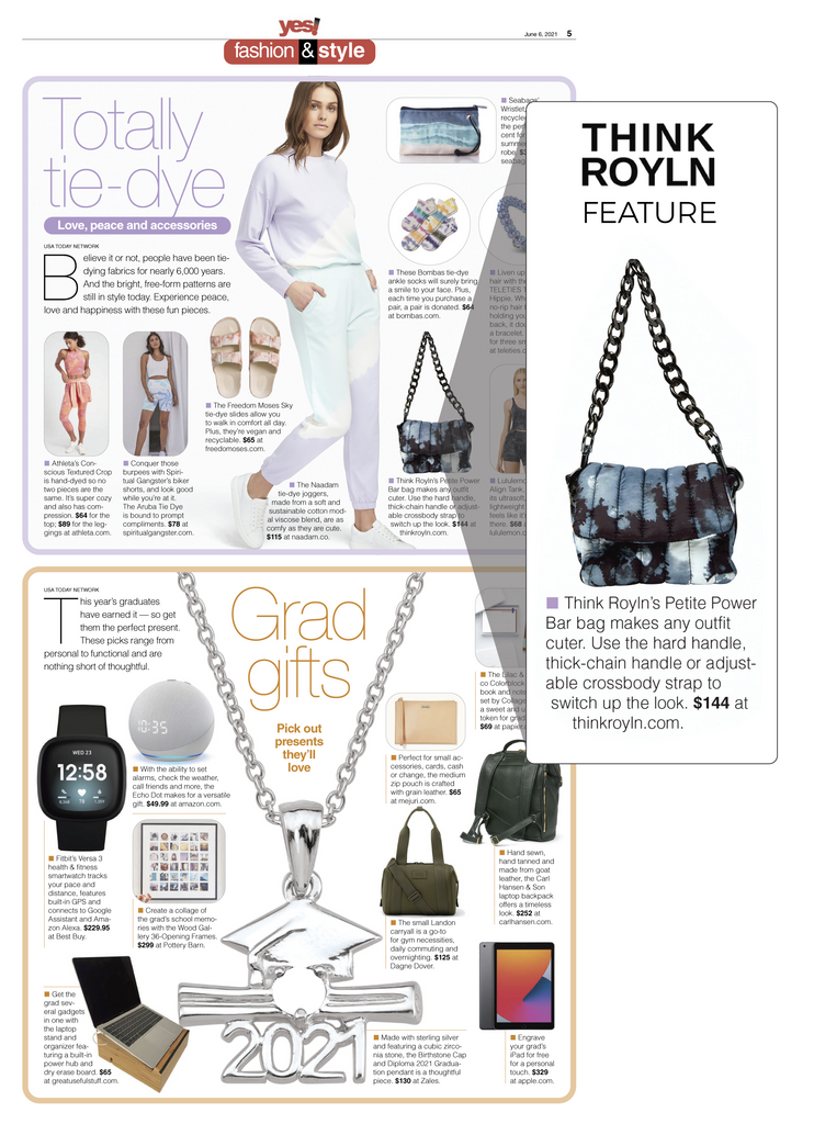 USA TODAY: THE THINK ROYLN PETITE BAR BAG IS BIG FASHION STATEMENT IN – Think  Royln