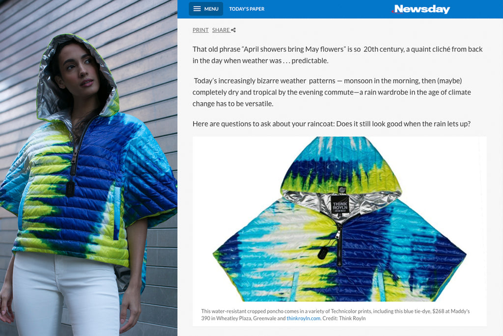 Permeabilidad Mirar atrás Múltiple Newsday.com: Tendencias de ropa de lluvia de primavera 2019 para mujer –  Think Royln