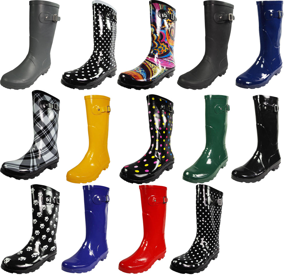 perry ellis rain boots