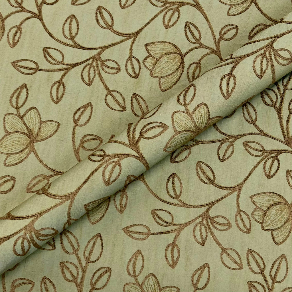 Tremont Olive Textured Solid Upholstery Fabric 54 by the Yard