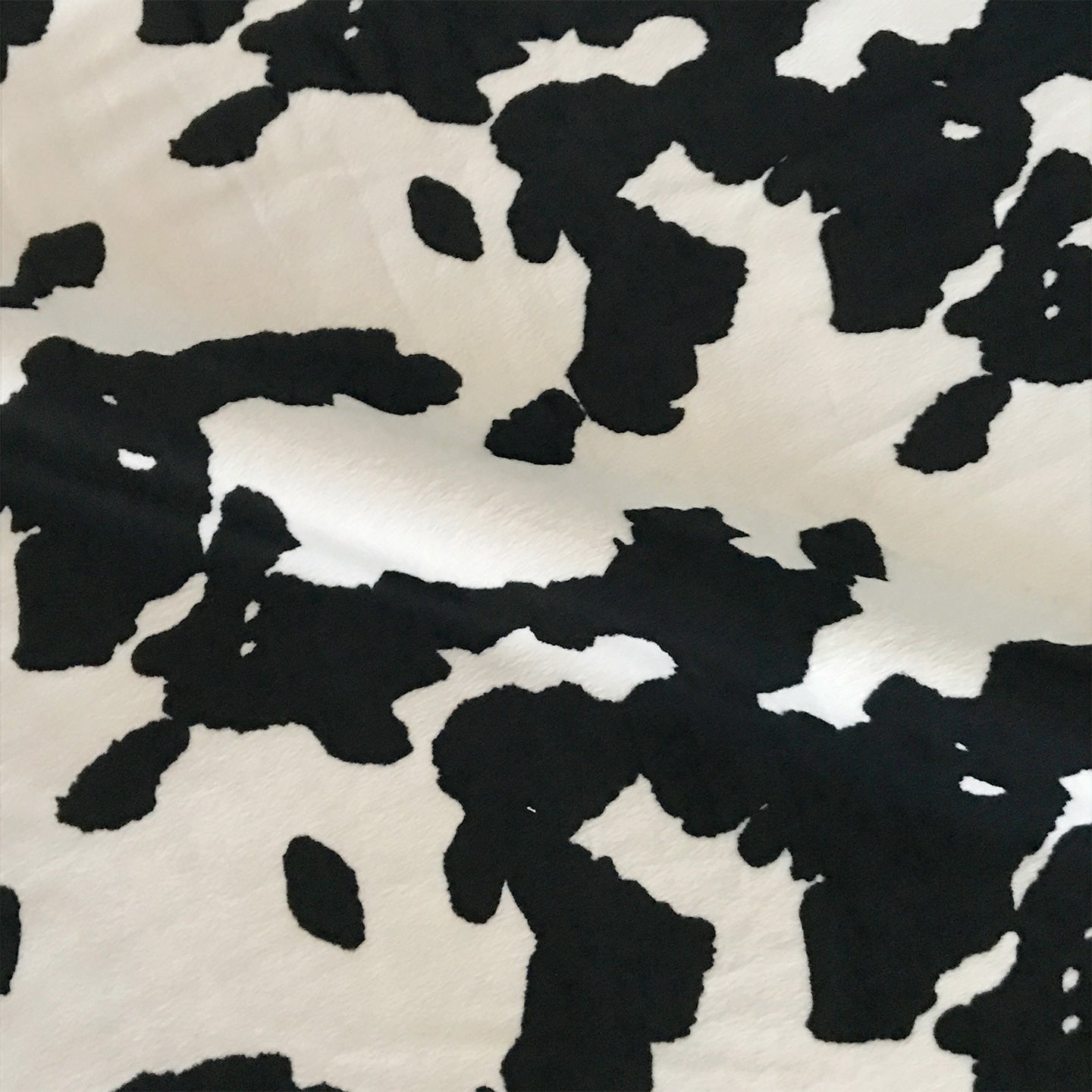 Cow Print Velvet Luxury Upholstery Fabric Plankroad Home Outlet