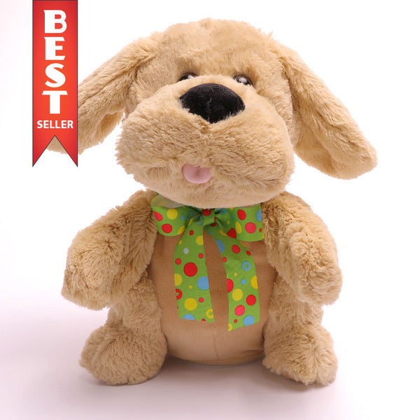 my little puppy animated clap your hands singing plush puppy toy