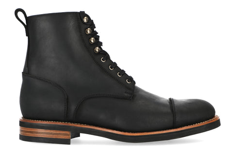 Hartt Shadow Brewers boot black leather