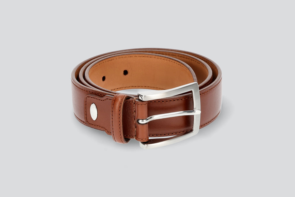 Simple Oxblood Dress Belt  The Hartt Shoe Co. - Luxury Dress