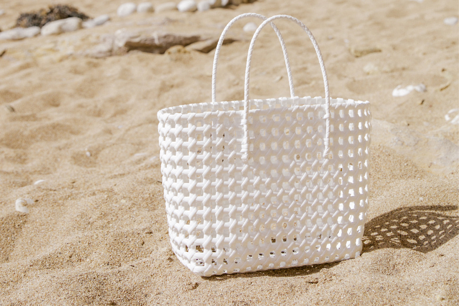 bolsos de plástico para playa