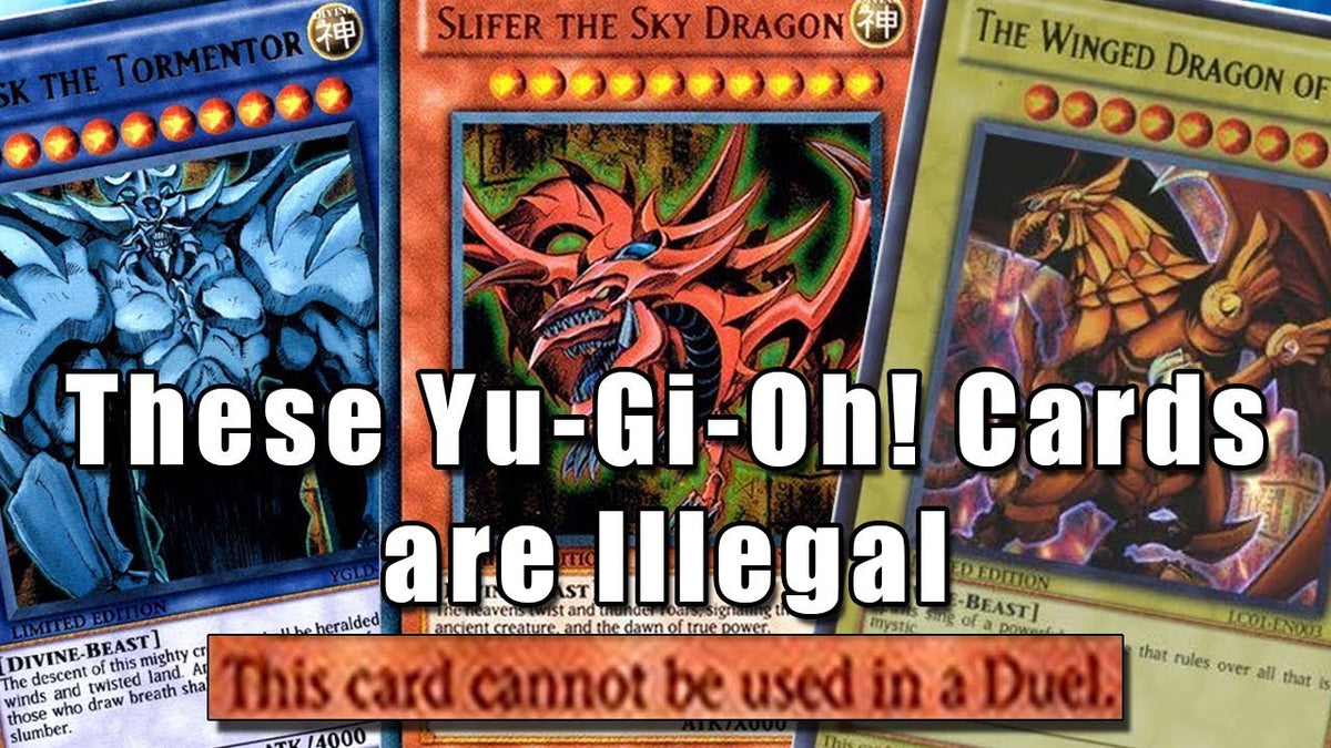 Why does Yugioh have a banlist? — Transcend Cards