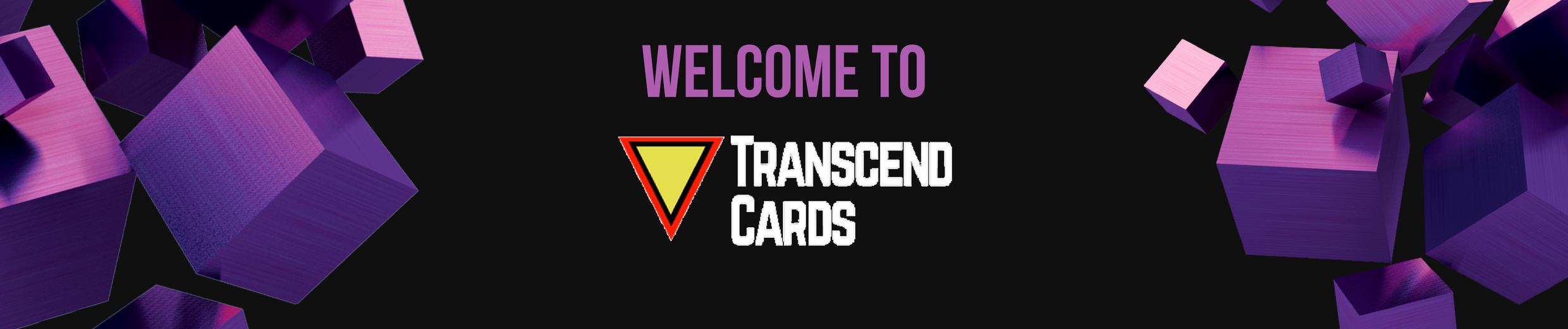 Transcend cards about us banner