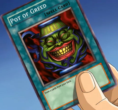 I just realized how terrible the Card Game in the Anime is, there's no ban  list, cards are extremely unbalanced and broken, the strongest cards are  always extremely rare in which there's