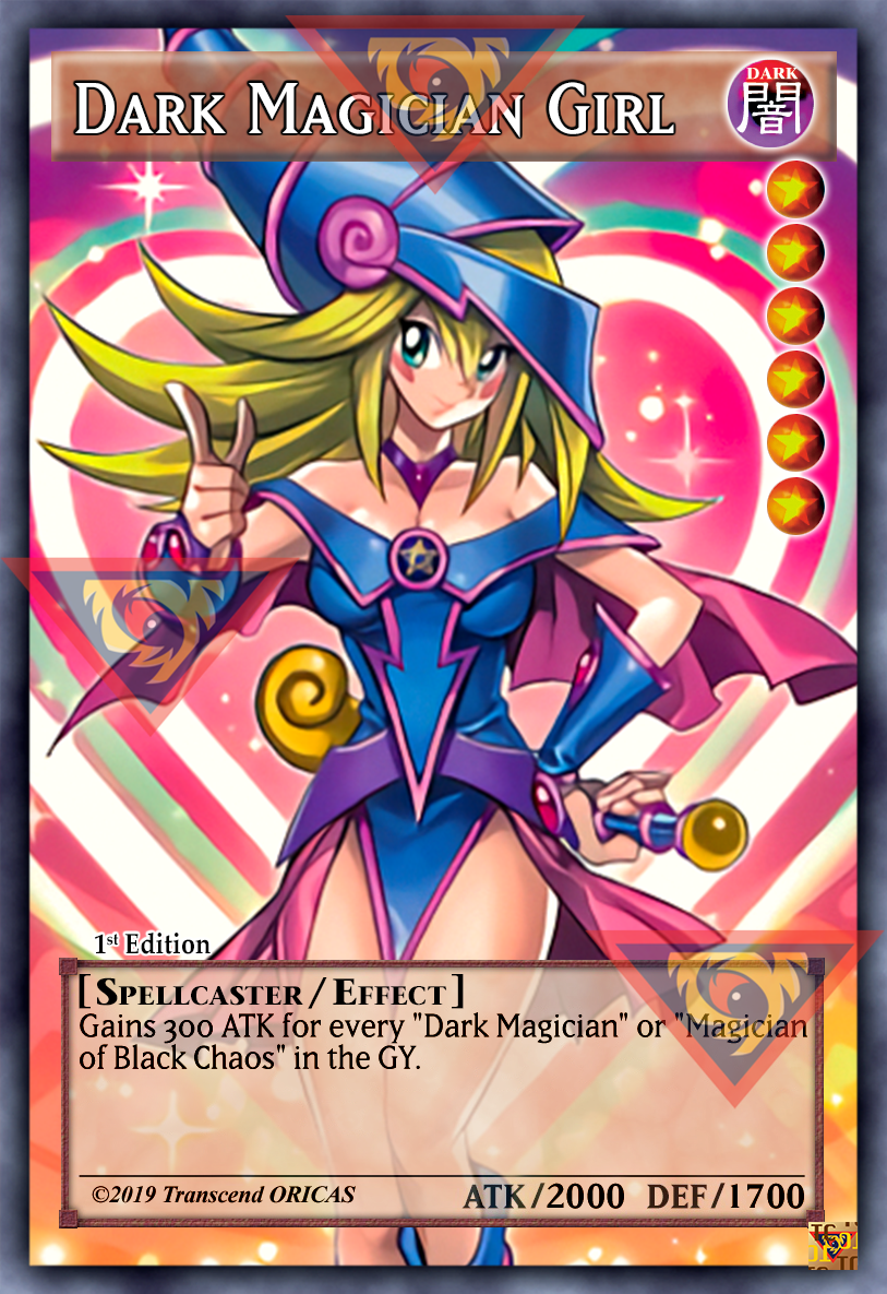 Orica Dark Magician Girl 03 Full Art — Transcend Cards 