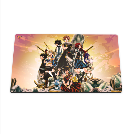 Japanese Anime The Sworn Brothers of One Piece Large Custom Mouse  Pad/Playmat - Durable Rubber 14 x 24