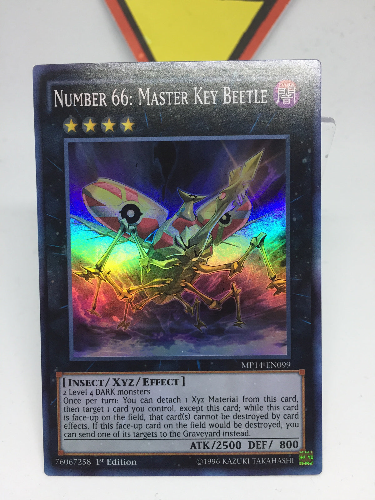 Number 66 Master Key Beetle Super Mp14 En099 1st — Transcend Cards