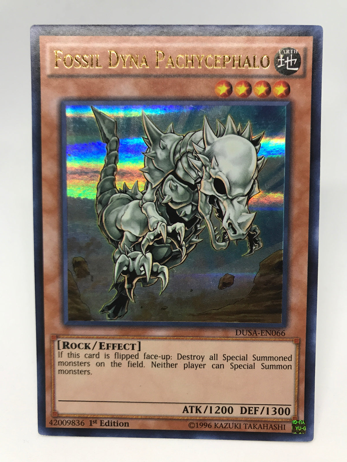 Fossil Dyna Pachycephalo / Ultra - DUSA-EN066 - 1st — Transcend Cards