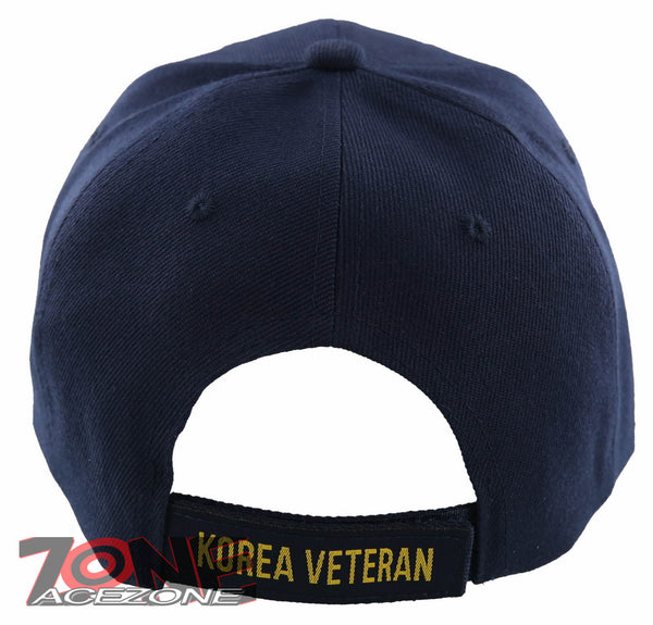 korean war veteran cap navy