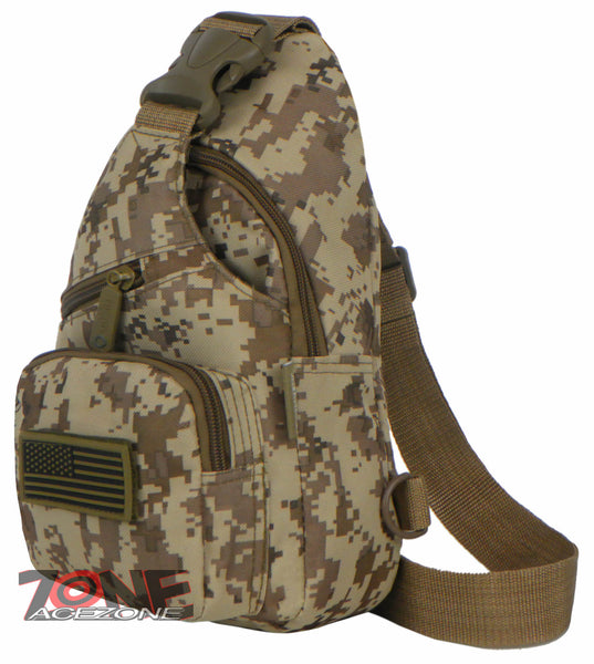 East West USA Tactical Military Sling Chest Utility Pack Bag RTC528 TA ...