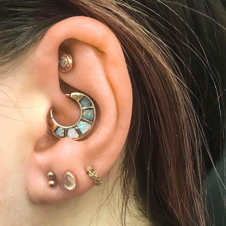 the Least Painful Ear Piercings 