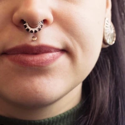 Small medusa shop piercing jewelry